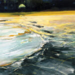 Krater. Galaxis, 1998 | Acryl/Leinwand | 130 × 160 cm | WVZ 1634