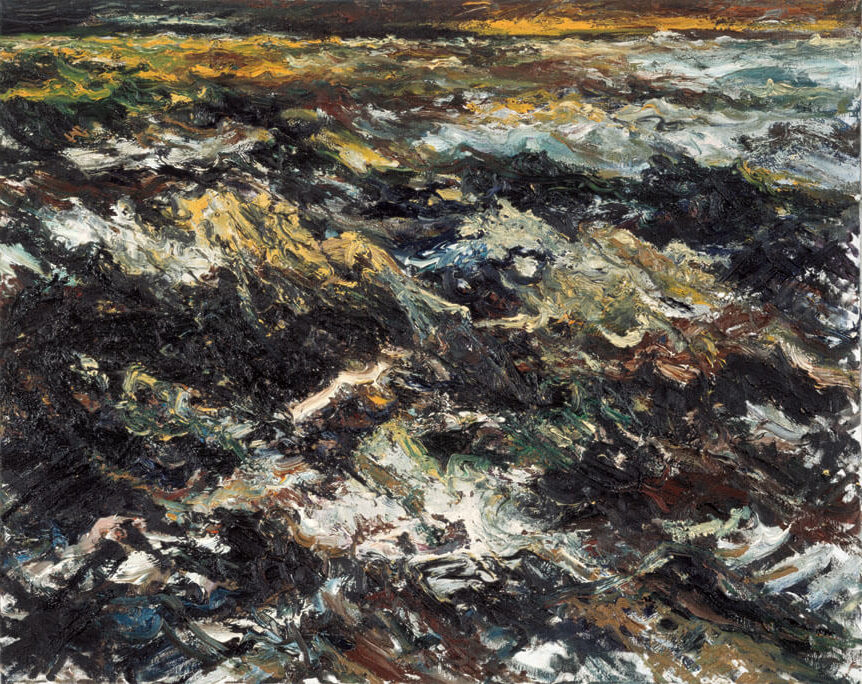 Mare Mosso, 1987 | Öl/Leinwand | 80 × 100 cm | WVZ 660