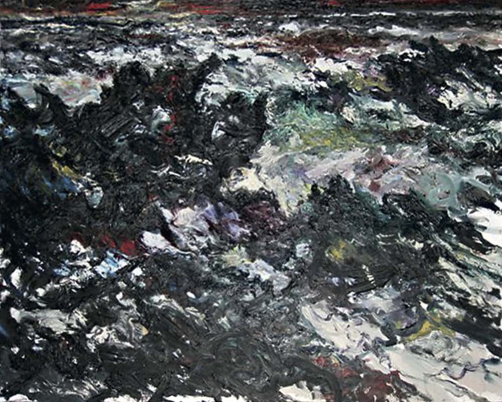 Mare Mosso, 1987 | Öl/Leinwand | 80 × 100 cm | WVZ 657N