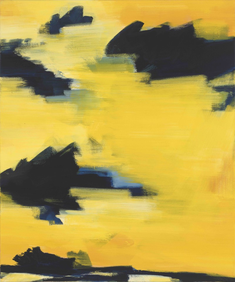 Luft. Montevedano, 1998 | Acryl/Leinwand | 120 x 100 cm | WVZ 1402