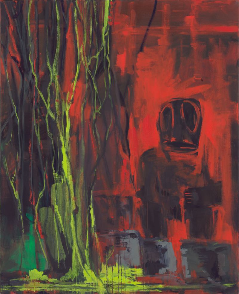 Tiki. Mara I, 1996 | Acryl/Leinwand | 160 x 130 cm | WVZ 1348