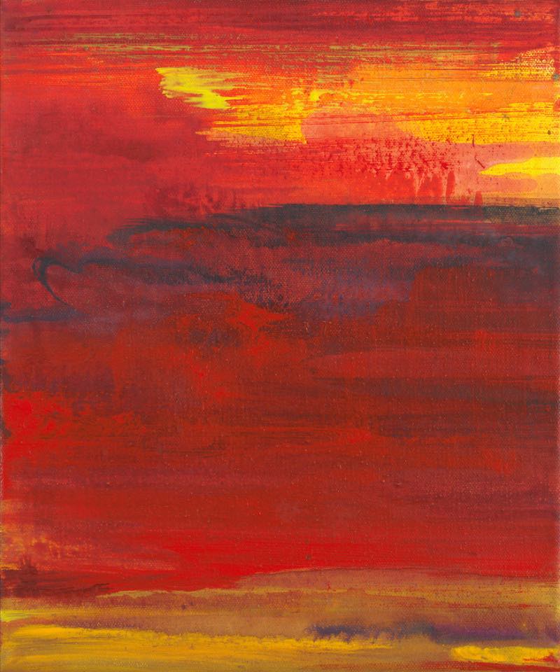 Düne IV, 2005 | Acryl/Leinwand | 30 × 25 cm | WVZ 1929N4