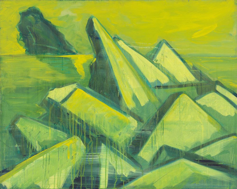 O.T., 1984 | Acryl/Leinwand | 80 × 100 cm | WVZ 415N