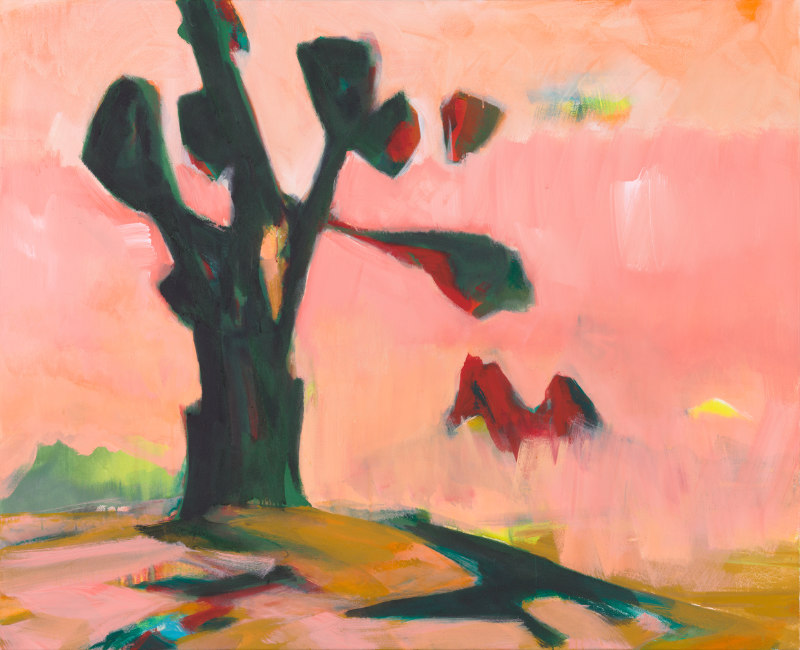 Unintended (Baum 8), 2023 | Acryl/ Leinwand | 130 x 160 cm | WVZ 2911